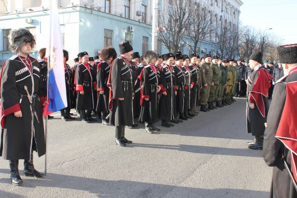Темрюкские казаки – в праздновании «Крымской весны»