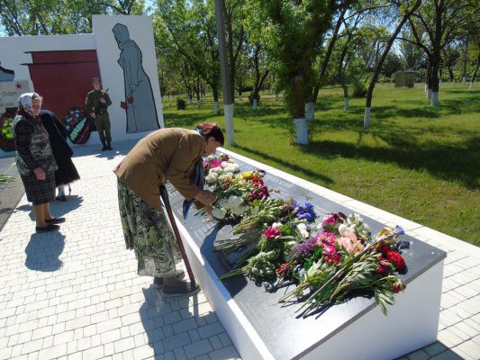 День Победы в Запорожском поселении