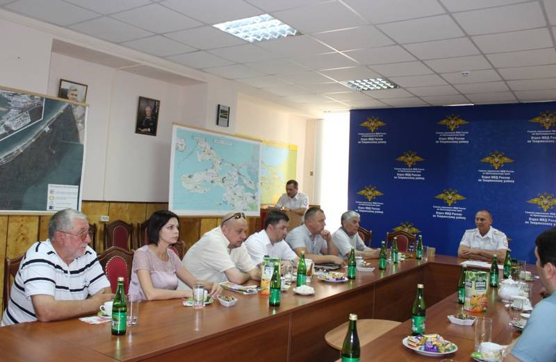 Заседание Общественного совета при районном Отделе МВД