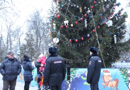 Порядка 500 полицейских и общественников будут обеспечивать в Темрюкском районе безопасность на новогодних праздничных мероприятиях 