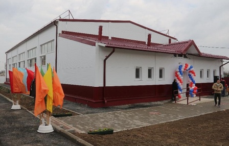 В станице Старотитаровской открылся новый спортивный зал 