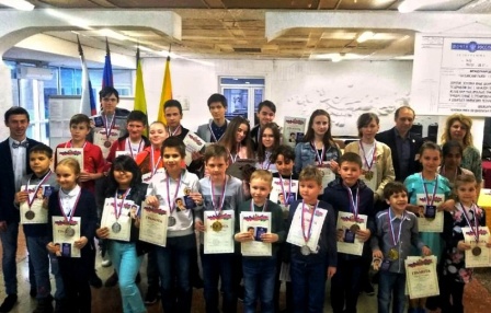 Юные темрюкские шахматисты на Первенстве края завоевали 11 медалей!