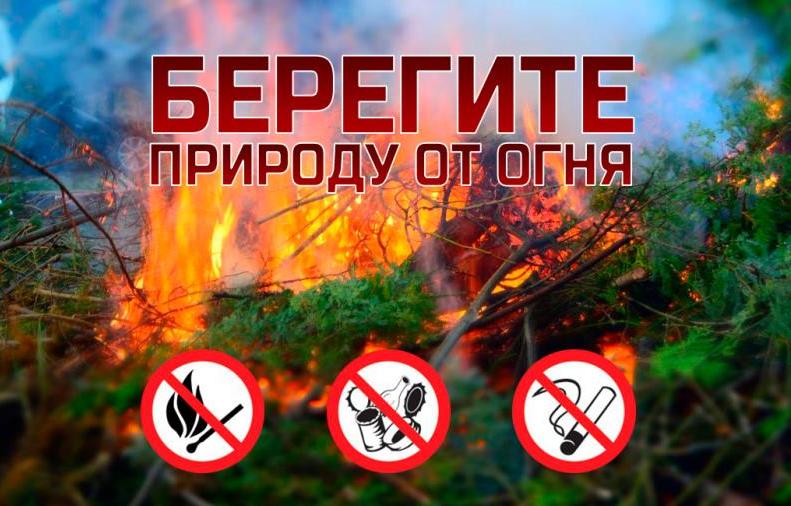 Районный отдел МЧС напоминает правила противопожарной безопасности летом на природе