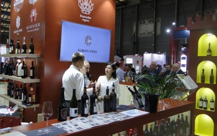 Темрюкские вина впервые представлены на Международной выставке в Шанхае
