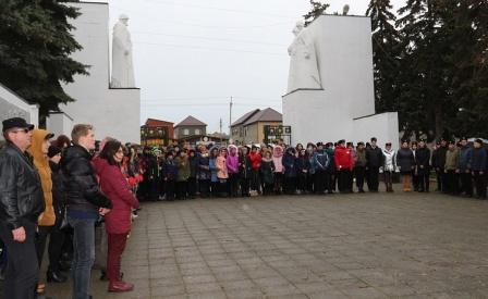 В Темрюке почтили память воинов, погибших в Великой Отечественной войне