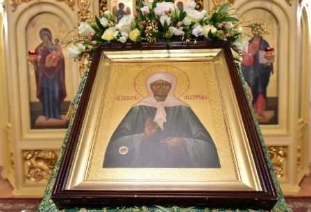 6-7 марта в Темрюке будет пребывать икона, содержащая частицу мощей святой Матроны Московской