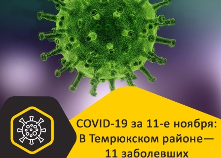 Статистика заболевания COVID-19 на Кубани за 11-ое ноября: заразились 153 человека; выздоровели – 55; умерли – 5 