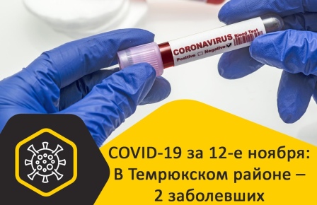 Статистика заболевания COVID-19 на Кубани за 12-ое ноября: заразились 154 человека; выздоровели – 63; умерли – 5 