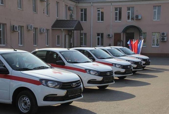 Темрюкская ЦРБ получила от спонсора 5 легковых автомобилей