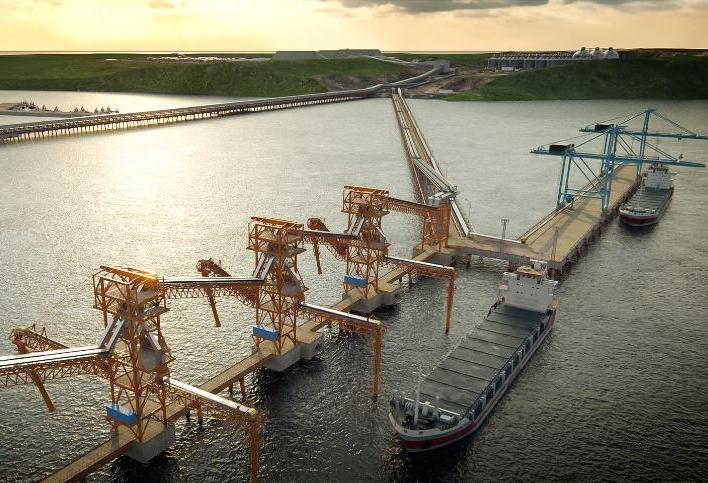 После 7 лет вынужденной паузы одобрен проект 2-го этапа строительства сухогрузного района морского порта Тамань
