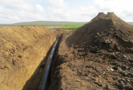 В Темрюкском районе завершается строительство большого участка Таманского водопровода