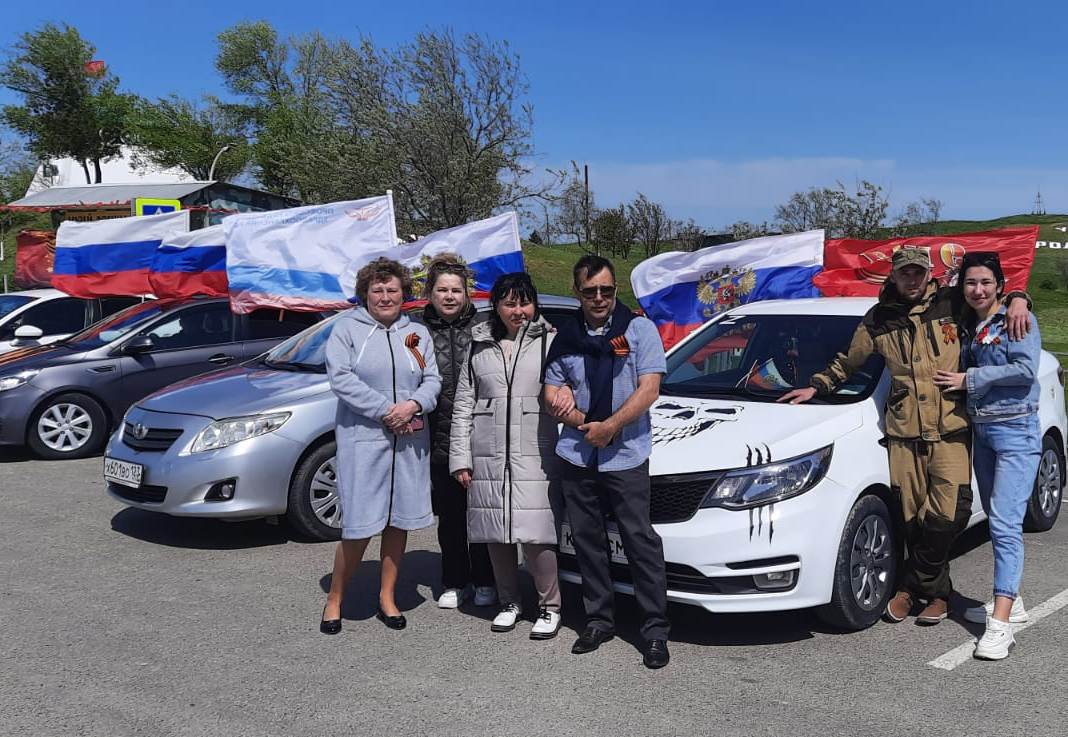 Профсоюзы Темрюкской ЦРБ приняли участие во Всероссийском автопробеге «Zа мир без нацизма»