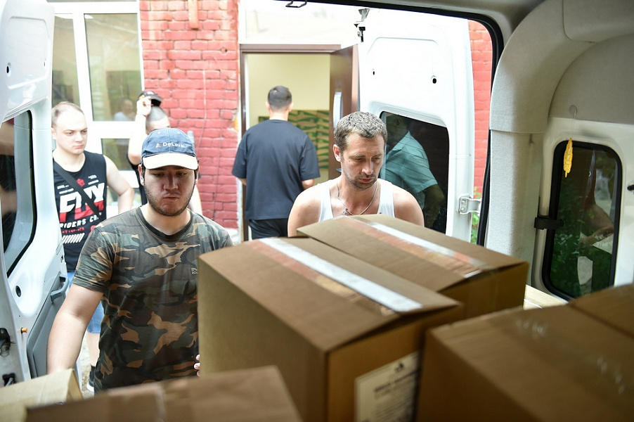 Кубань направила в Харьковскую область очередную партию гуманитарной помощи 