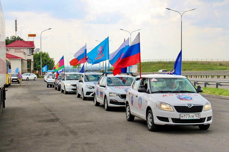 Через Темрюкский район пройдёт Всероссийский автопробег в поддержку нашей армии и жителей Донбасса