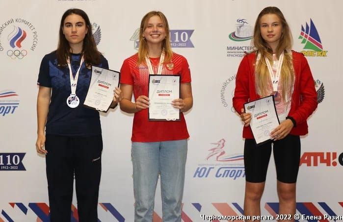Юная темрючанка Полина Овчинникова стала чемпионкой «Черноморской регаты»