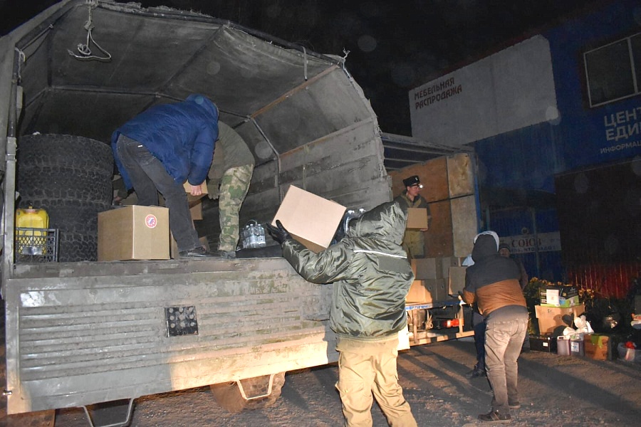 За неделю Кубанские казаки направили в зону СВО более 29 тонн гуманитарной помощи