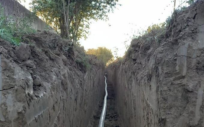 В хуторе Белом построили водопровод в 2,7 км