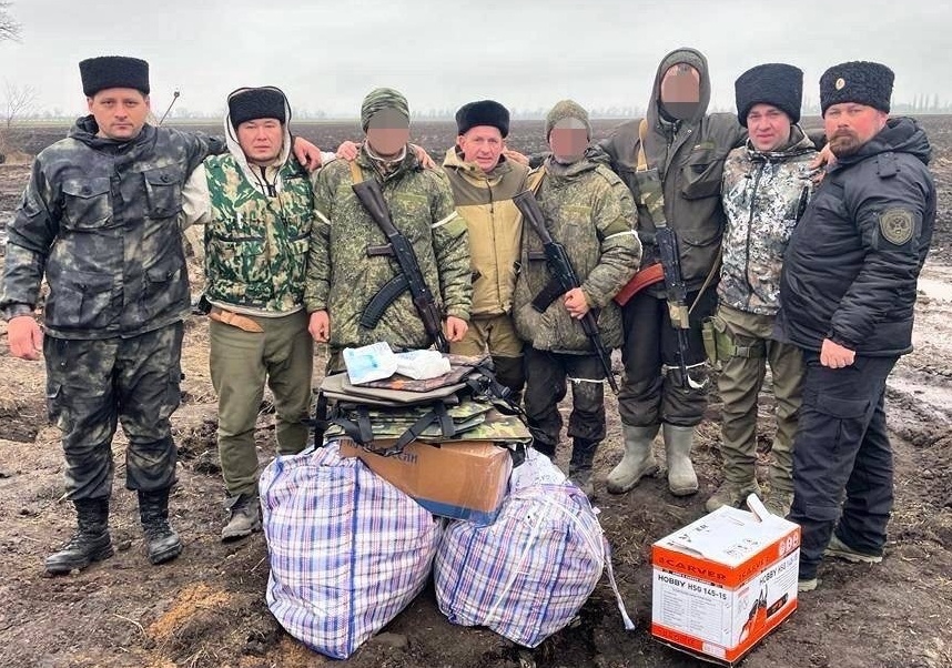 Темрюкский район под руководством казачества отправил очередную партию гуманитарной помощи для наших бойцов на СВО