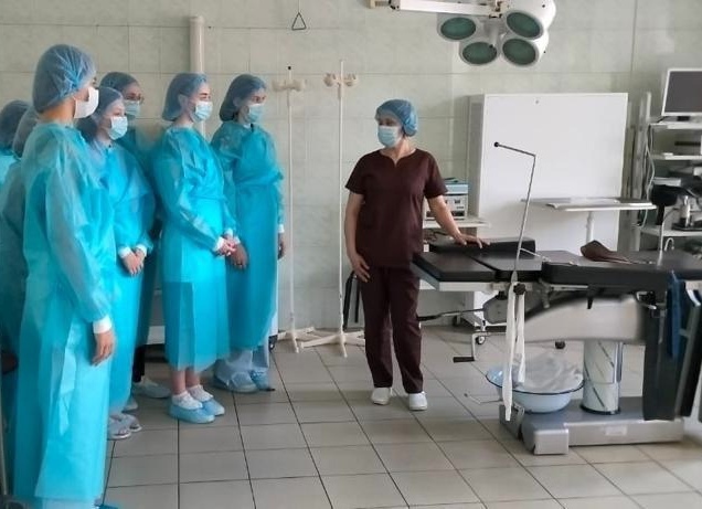 Очередная экскурсия по Темрюкской ЦРБ для будущих студентов-медиков