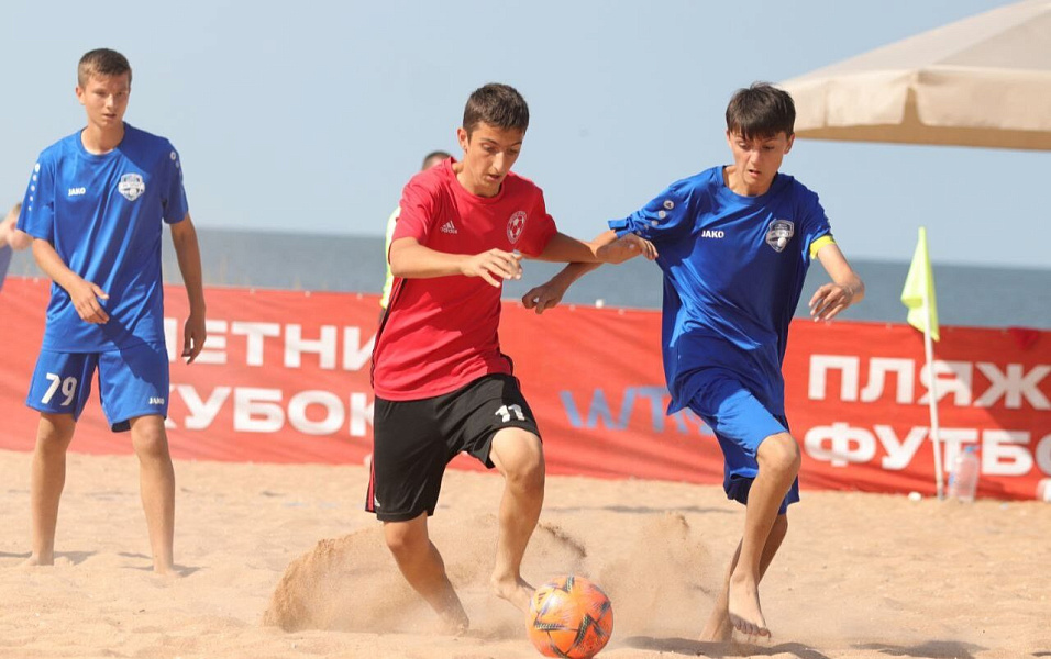В посёлке Пересыпи прошёл большой детский турнир по пляжному футболу «Летний кубок-2023»