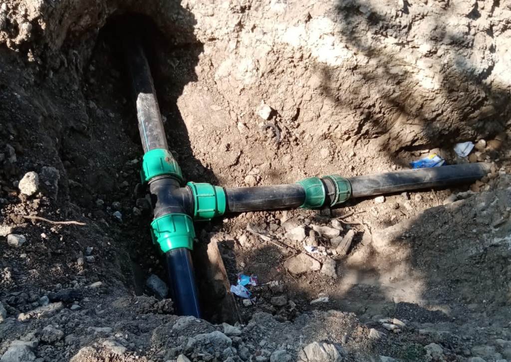 В Таманском сельском поселении «Кубаньводкомплекс» заменил почти полкилометра аварийных труб