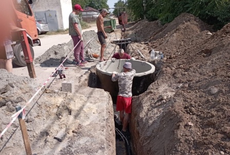 В Голубицкой до конца года построят более 3,7 км новых водопроводных сетей 