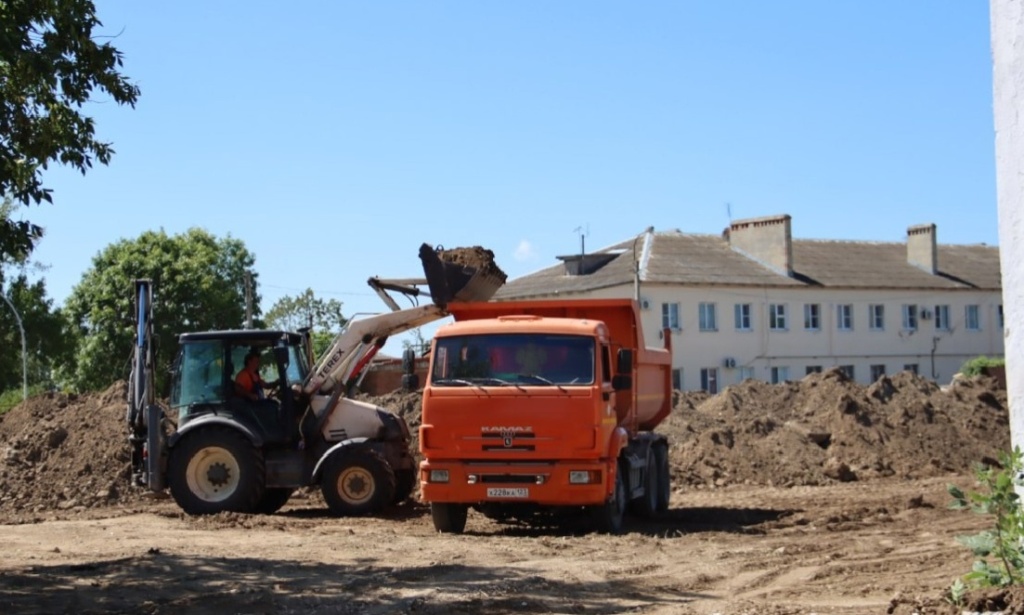 В посёлке Семеноводческом началось строительство парка