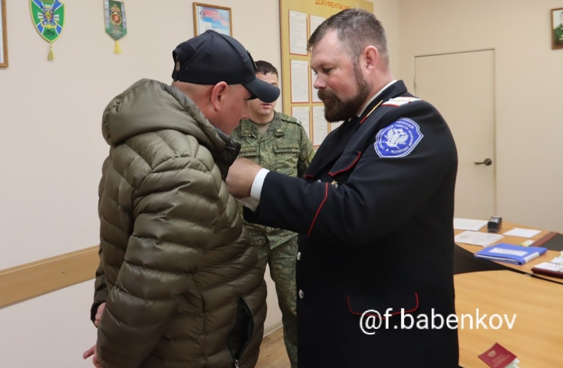Жителя Темрюкского района за мужество на СВО наградили медалью Жукова