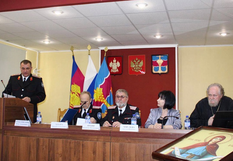 В Темрюке состоялось итоговое-2023 заседание правления Таманского казачьего отдела Кубанского казачьего войска
