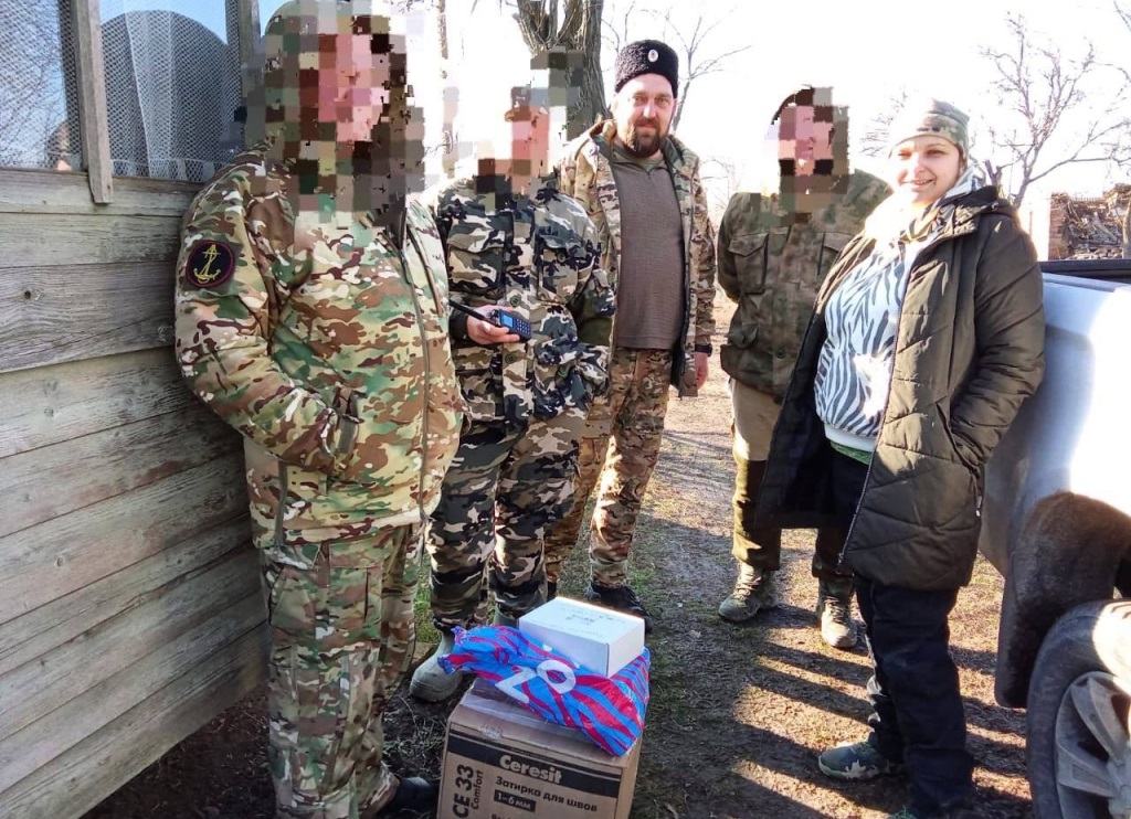 В минувшем январе темрюкские казаки отвезли в зону СВО 2 партии гуманитарной помощи