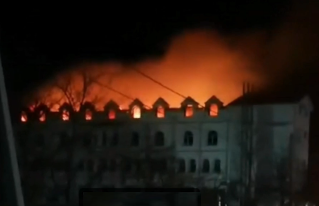 Накануне вечером в Темрюкском районе горело подворье патриарха